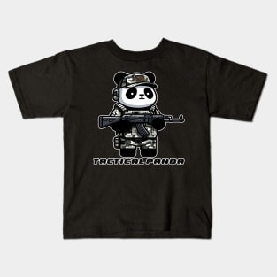 Tactical Panda Kids T-Shirt